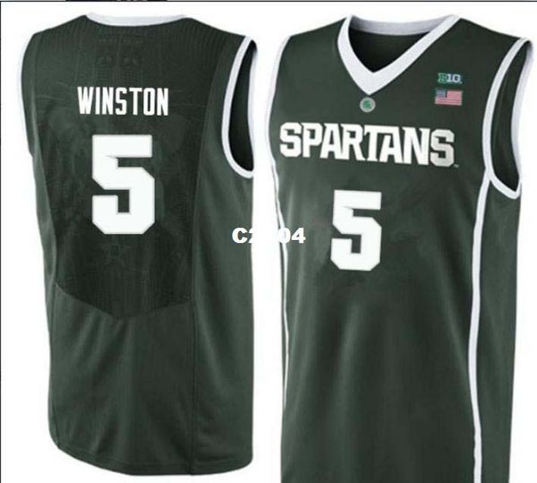 men michigan state spartans cassius winston #5 college real embroidery jersey size s-4xl or custom any name or number jersey, Black;red
men michigan state spartans cassius winston #5 college real embroidery jersey size s-4xl or custom any name or number jersey, Black;red