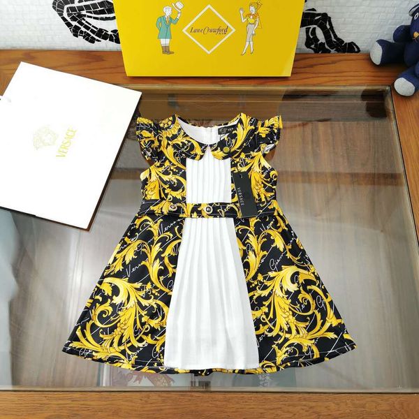 kid girl designer dress vintage fashion party dress little girls toddlers child flower wedding dresses designer kids girls set summer, White
kid girl designer dress vintage fashion party dress little girls toddlers child flower wedding dresses designer kids girls set summer, White