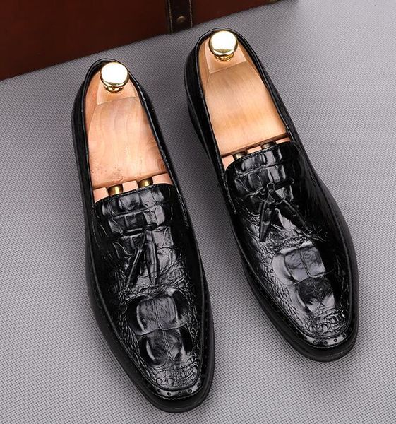 gentlemen shoes genuine leather men flats businessmen leather shoes male oxfords zapatos hombres father men shoe size: eu39-43, Black
gentlemen shoes genuine leather men flats businessmen leather shoes male oxfords zapatos hombres father men shoe size: eu39-43, Black