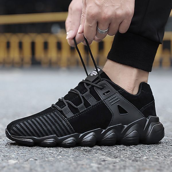 male shoes popular comfortable casual shoes waterproofs suede wearable zapatillas de deporte fashion adultos men leisure, Black
male shoes popular comfortable casual shoes waterproofs suede wearable zapatillas de deporte fashion adultos men leisure, Black