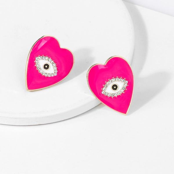girls heart stud earrings pink white black evil eye studs women ladies gift halloween crystal earings jewelry bohemian, Golden;silver
girls heart stud earrings pink white black evil eye studs women ladies gift halloween crystal earings jewelry bohemian, Golden;silver