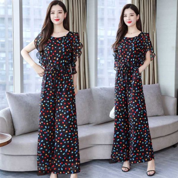 jumpsuit women summer 202 new chiffon color dot printing jumpsuit wide leg pants women clothes cape sleeve, Black;white
jumpsuit women summer 202 new chiffon color dot printing jumpsuit wide leg pants women clothes cape sleeve, Black;white