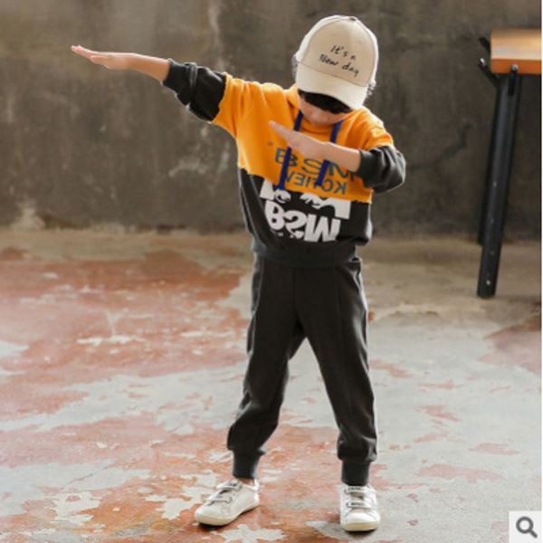 boys sports clothing set spring and autumn 2020 new kids clothes sets children's active 3 patchwork letter colors ly345 size4-14, White
boys sports clothing set spring and autumn 2020 new kids clothes sets children's active 3 patchwork letter colors ly345 size4-14, White