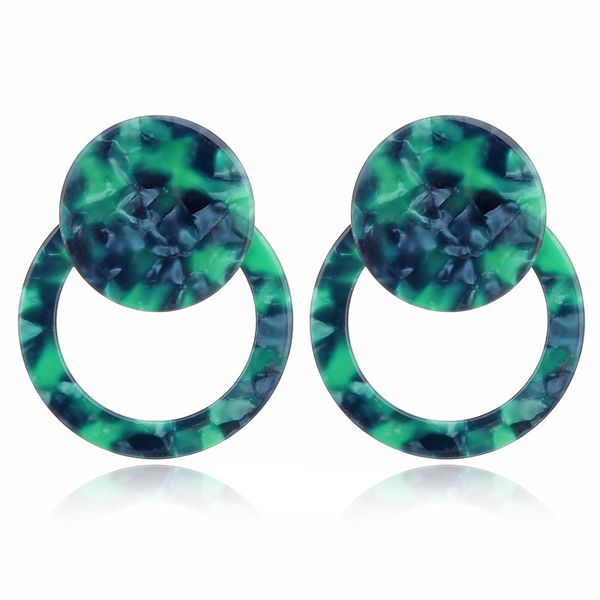 korean retro popular new jewelry temperament female double round earrings geometric acrylic acetate earrings, Golden;silver
korean retro popular new jewelry temperament female double round earrings geometric acrylic acetate earrings, Golden;silver