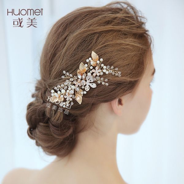 npason fashion bride headwear golden color combs decorate wedding dress flower hair comb 2019 new pattern marry s8107, Golden;white
npason fashion bride headwear golden color combs decorate wedding dress flower hair comb 2019 new pattern marry s8107, Golden;white