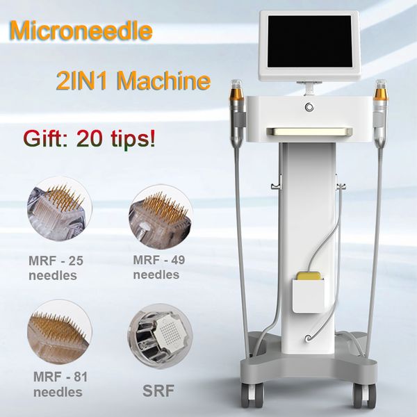 микроигольчатая фракционная машина rf 2in1 с двойными ручками удаление растяжек микроигла против морщин rf оборудование
микроигольчатая фракционная машина rf 2in1 с двойными ручками удаление растяжек микроигла против морщин rf оборудование