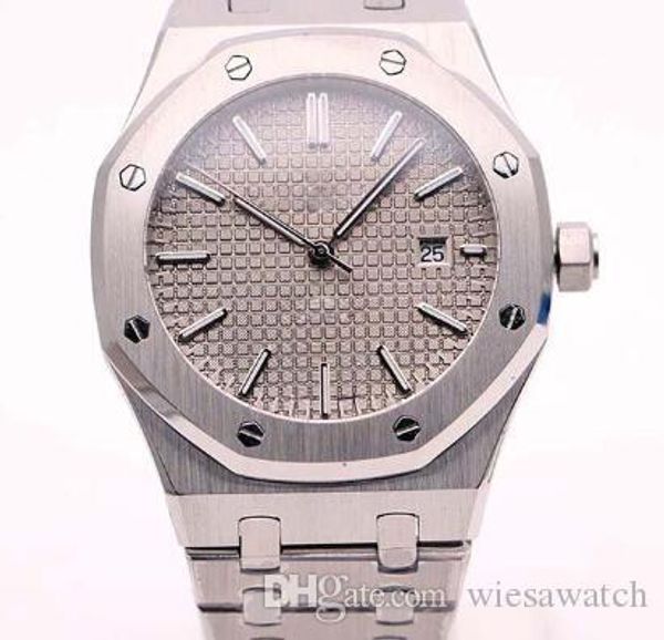 high-end royal oak 41mm automatic mechanical date outdoor p3589 mens watch watches transparent back grey dial with stainless steel bracelet, Slivery;brown 
high-end royal oak 41mm automatic mechanical date outdoor p3589 mens watch watches transparent back grey dial with stainless steel bracelet, Slivery;brown
