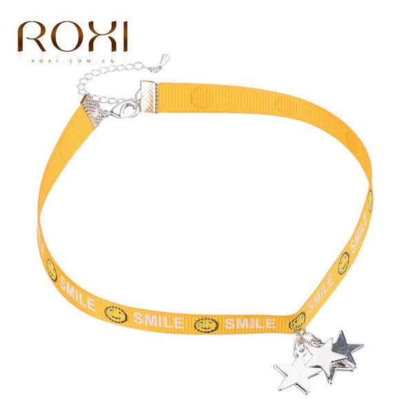 roxi choker necklace new fashion smile face chokers necklaces for women stars pendants necklace women simple rope collares, Silver
roxi choker necklace new fashion smile face chokers necklaces for women stars pendants necklace women simple rope collares, Silver