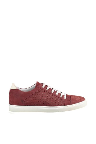 pearl genuine leather burgundy men 's shoes 120118627490, Black
