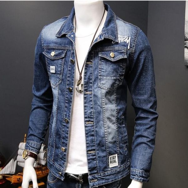 2020 new spring autumn fashion men's denim jackets coats men cotton jacket mens jean jacket outwear male cowboy, Black;brown
2020 new spring autumn fashion men's denim jackets coats men cotton jacket mens jean jacket outwear male cowboy, Black;brown