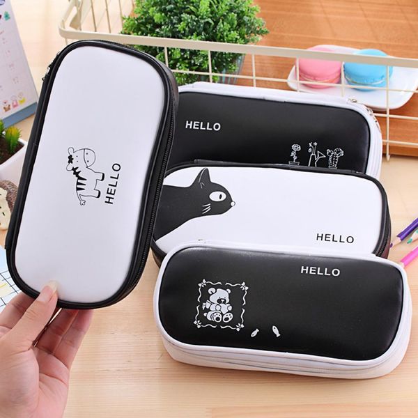 pu pencil bag portable multi-function large capacity student stationery box zipper pen case pencils pouch pens storage pack
pu pencil bag portable multi-function large capacity student stationery box zipper pen case pencils pouch pens storage pack