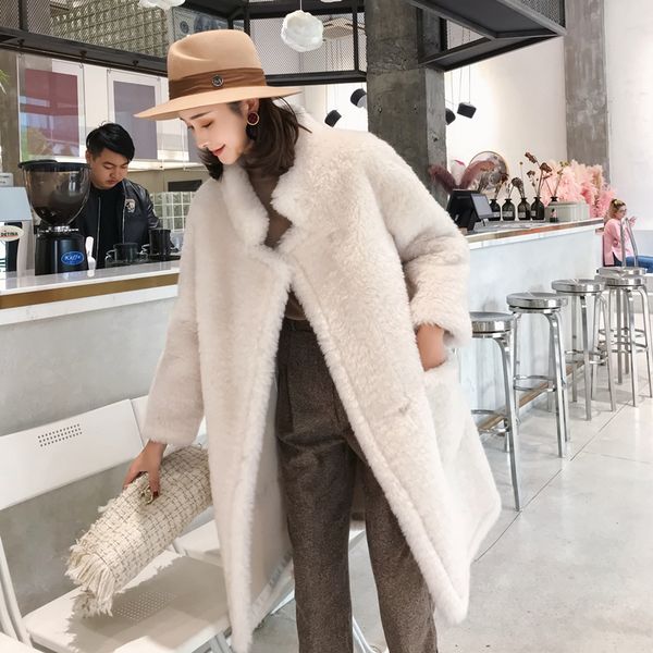 new arrival full sleeve long o-neck covered button regular slim full pelt thick warm faux wool coat xhsd-404, Black
new arrival full sleeve long o-neck covered button regular slim full pelt thick warm faux wool coat xhsd-404, Black