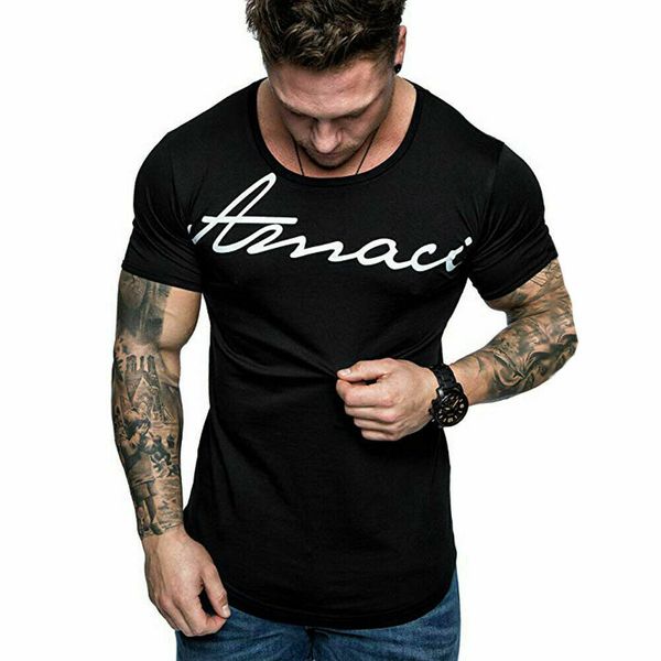 мужчины с коротким рукавом футболка бодибилдинг slim fit рубашки стрингер top мышцы бодибилдинг спорт fit фитнес повседневная футболка tee, White;black
мужчины с коротким рукавом футболка бодибилдинг slim fit рубашки стрингер top мышцы бодибилдинг спорт fit фитнес повседневная футболка tee, White;black