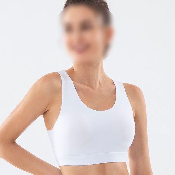 multipurpose gym fitness workout running shockproof yoga bra no adjustable straps athletic vest women solid casual sports bra, White;black
multipurpose gym fitness workout running shockproof yoga bra no adjustable straps athletic vest women solid casual sports bra, White;black