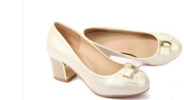 2019 women's shoes in spring and autumn with new style high heel coarse heel round head bowknot@7060, Black
2019 women's shoes in spring and autumn with new style high heel coarse heel round head bowknot@7060, Black