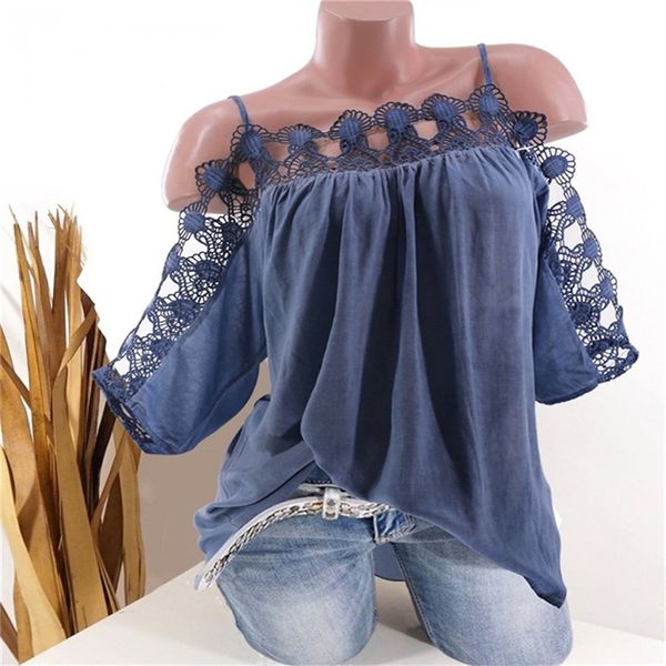 womens cold shoulder tshirt loose blouse female lady lady hollow out blouses casual tunic summer plus size 2019 femme xl-5xl, White
womens cold shoulder tshirt loose blouse female lady lady hollow out blouses casual tunic summer plus size 2019 femme xl-5xl, White