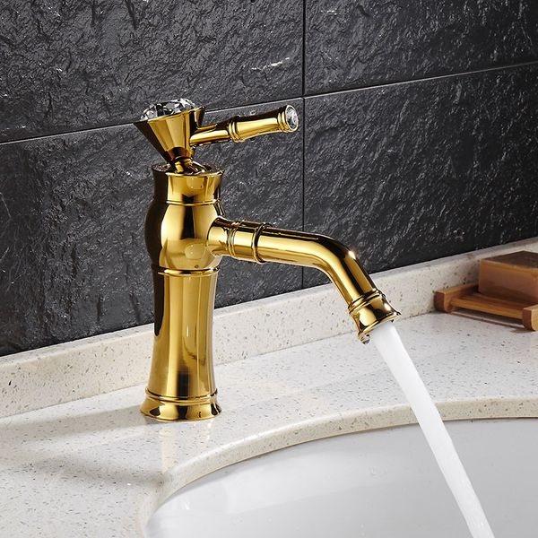 new arrival bathroom gold basin faucet gold finish brass mixer tap with ceramic torneiras para banheiro
new arrival bathroom gold basin faucet gold finish brass mixer tap with ceramic torneiras para banheiro