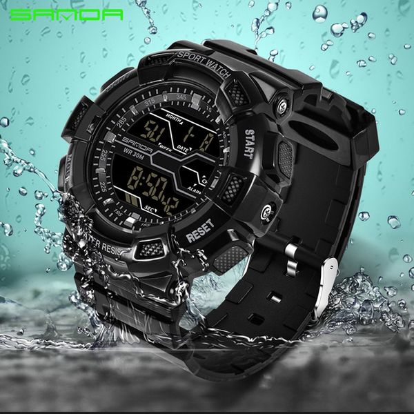 2018 brand mens sports watches led digital clock waterproof g style army wristwatch reloj hombre dropshipping, Slivery;brown
2018 brand mens sports watches led digital clock waterproof g style army wristwatch reloj hombre dropshipping, Slivery;brown