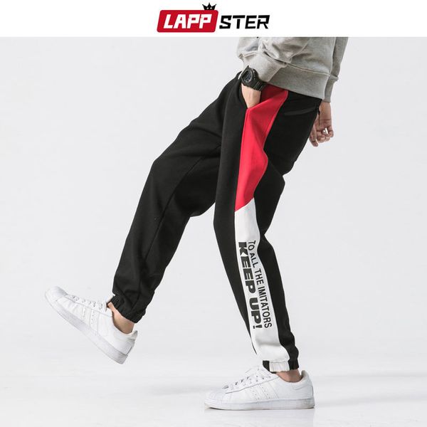 hip hop side полосатые sweatpants 2019 весна streetwear мужские бегуны брюки мужчины цвет блок тренировочные брюки повседневные брюки, Black
hip hop side полосатые sweatpants 2019 весна streetwear мужские бегуны брюки мужчины цвет блок тренировочные брюки повседневные брюки, Black