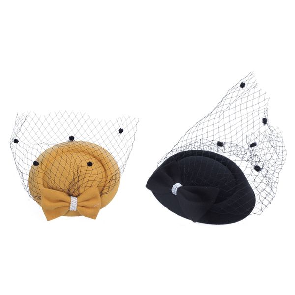 2 шт женские fascinators hat дот hat коктейль с зажимом dot veil bowknot волос, черный желтый, Slivery;white
2 шт женские fascinators hat дот hat коктейль с зажимом dot veil bowknot волос, черный желтый, Slivery;white