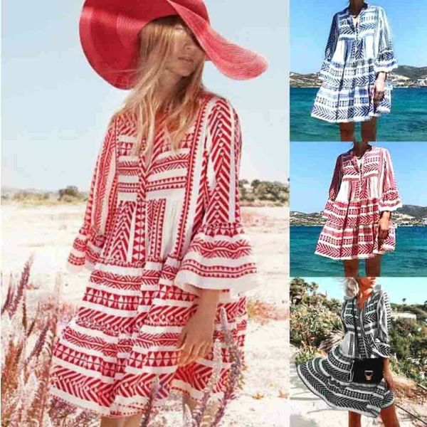 women summer boho backless mini dress evening party cocktail beach sundress au, Blue;gray
women summer boho backless mini dress evening party cocktail beach sundress au, Blue;gray