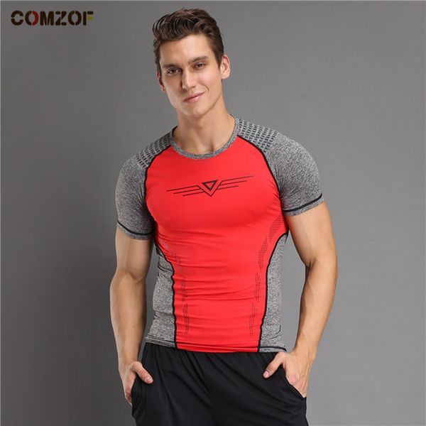 men training t shirt quick dry fitness gym short sleeve tights mens summer sports running tshirt camisa masculina, Black;blue
men training t shirt quick dry fitness gym short sleeve tights mens summer sports running tshirt camisa masculina, Black;blue