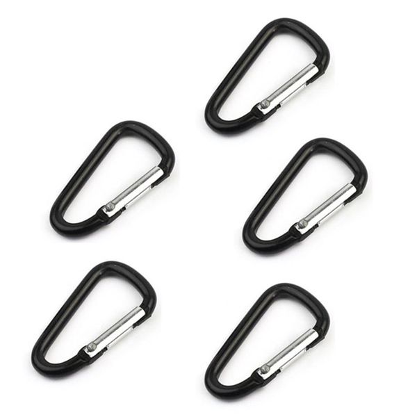 black carabiner aluminum alloy d ring keychain carabiner hook spring snap clip hooks keychain climbing equipment ly 0.25-1
black carabiner aluminum alloy d ring keychain carabiner hook spring snap clip hooks keychain climbing equipment ly 0.25-1