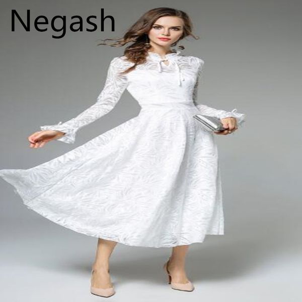 elegant women long white lace slim dress vetement femme 2018 robe longue ladies spring summer sweet dress mori girl, Black;gray
elegant women long white lace slim dress vetement femme 2018 robe longue ladies spring summer sweet dress mori girl, Black;gray