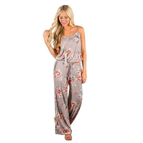 2019 summer boho jumpsuits loose women floral print sleeveless holiday long playsuits rompers spaghetti strap jumpsuit, Black;white
2019 summer boho jumpsuits loose women floral print sleeveless holiday long playsuits rompers spaghetti strap jumpsuit, Black;white