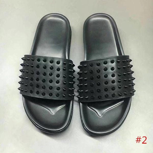 rivet man designer slides leather designer slipper indoordesigner man slippers sandals beach slipper size 38-45 with box, Black
rivet man designer slides leather designer slipper indoordesigner man slippers sandals beach slipper size 38-45 with box, Black