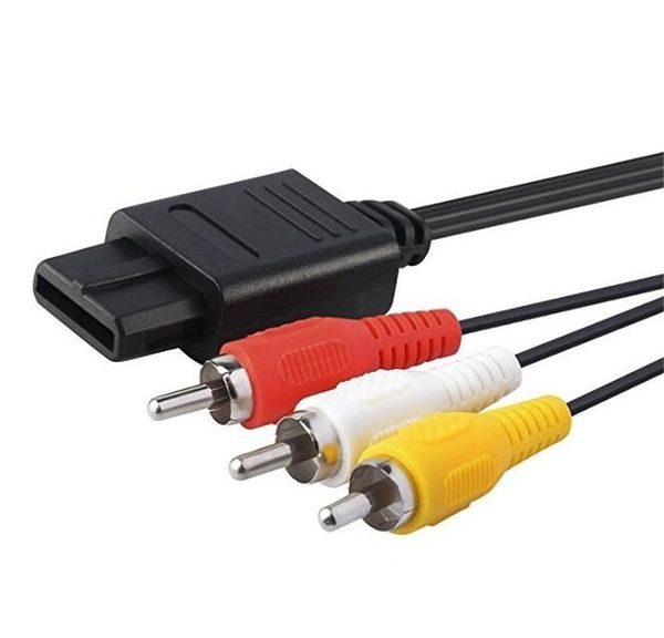 1,8 м 6 футов av tv rca видео кабель шнура для snes game cube для n64 64 игровой кабель
1,8 м 6 футов av tv rca видео кабель шнура для snes game cube для n64 64 игровой кабель