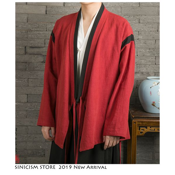 sinicism store 2019 kimono loose men jacket streetwear spring cotton linen jackets man chinese style patchwork belt male jacket, Black;brown
sinicism store 2019 kimono loose men jacket streetwear spring cotton linen jackets man chinese style patchwork belt male jacket, Black;brown