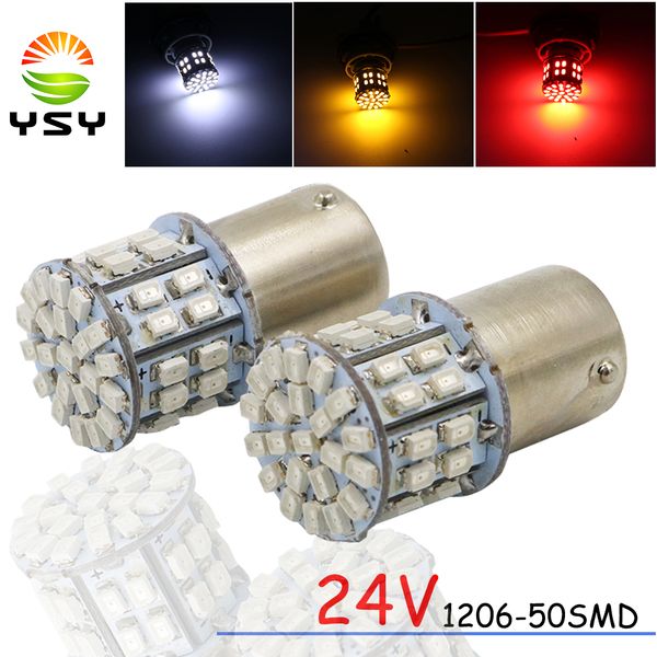 ysy 24v white 1206 50 smd led bulbs 1156 ba15s p21w vehicles backup tail light turn signal parking lights indicator mix you like
ysy 24v white 1206 50 smd led bulbs 1156 ba15s p21w vehicles backup tail light turn signal parking lights indicator mix you like
