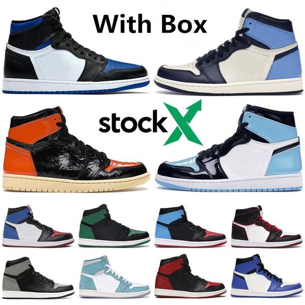 mens высокого качества ботинки баскетбола 1 высокого og jumpman 1s обсидиан travis scotts royal toe unc патентного turbo зеленые мужчин женщ
mens высокого качества ботинки баскетбола 1 высокого og jumpman 1s обсидиан travis scotts royal toe unc патентного turbo зеленые мужчин женщ