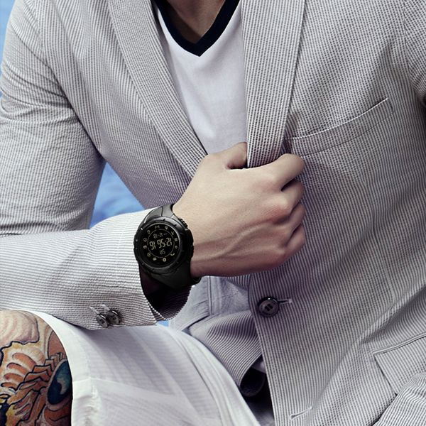 sports field watc 2019 flagship rugged smartwatch 33-month standby time 24h all-weather monitoring bluetooth function #03, Slivery;brown
sports field watc 2019 flagship rugged smartwatch 33-month standby time 24h all-weather monitoring bluetooth function #03, Slivery;brown