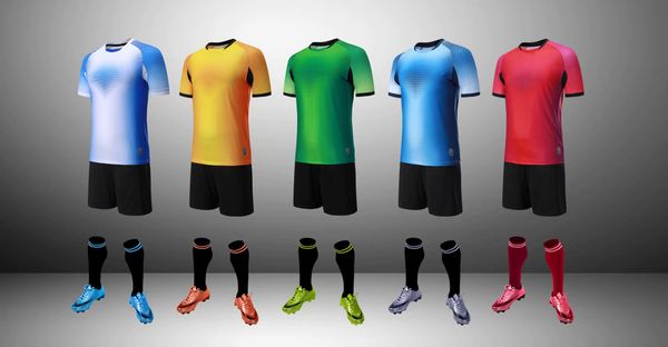 wholesale customized men football uniforms mens kits sports clothes tracksuits discount boy football sets with shorts b20-1, Black;red
wholesale customized men football uniforms mens kits sports clothes tracksuits discount boy football sets with shorts b20-1, Black;red