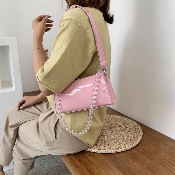 2020 new ladies shoulder bag armpit bag bright leather portable small square messenger solid color fashion zipper
2020 new ladies shoulder bag armpit bag bright leather portable small square messenger solid color fashion zipper