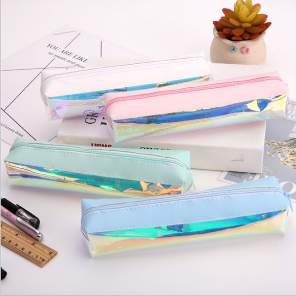 iridescent laser pencil case quality pu school supplies bts stationery gift pencilcase school cute pencil box bts school tools
iridescent laser pencil case quality pu school supplies bts stationery gift pencilcase school cute pencil box bts school tools