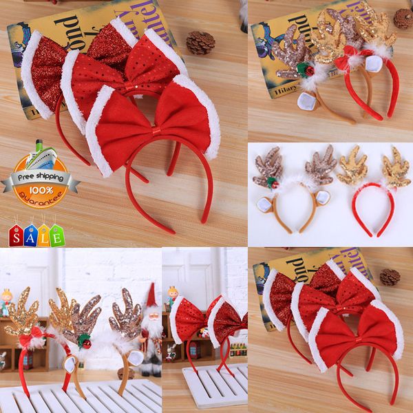 brand new 2019 christmas headband bow hat fancy dress hat reindeer antlers santa xmas baby girls kids novelty hairwear
brand new 2019 christmas headband bow hat fancy dress hat reindeer antlers santa xmas baby girls kids novelty hairwear