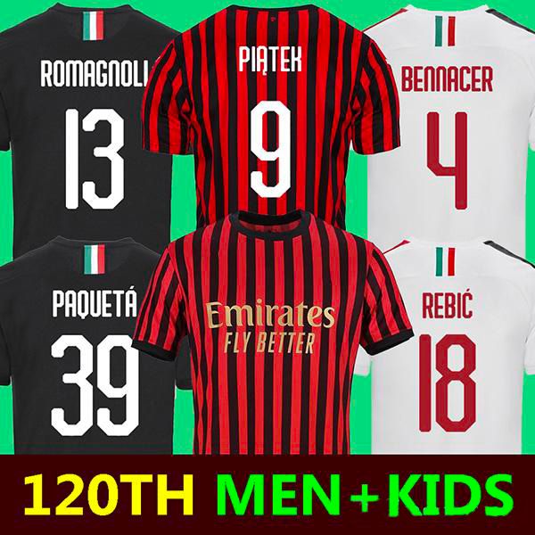 19 20 ac milan soccer jersey 2019 2020 piatek football shirt paqueta bennacer men kids rebic camiseta de futbol romagnoli maillot de foot, Black
19 20 ac milan soccer jersey 2019 2020 piatek football shirt paqueta bennacer men kids rebic camiseta de futbol romagnoli maillot de foot, Black