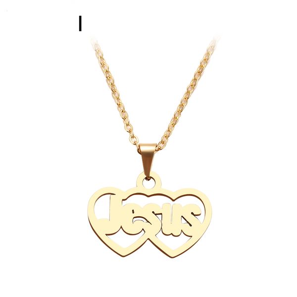 new fashion jewelry genuine stainless steel necklace for women man double heart jesus choker pendant necklace engagement jewelry women, Silver
new fashion jewelry genuine stainless steel necklace for women man double heart jesus choker pendant necklace engagement jewelry women, Silver