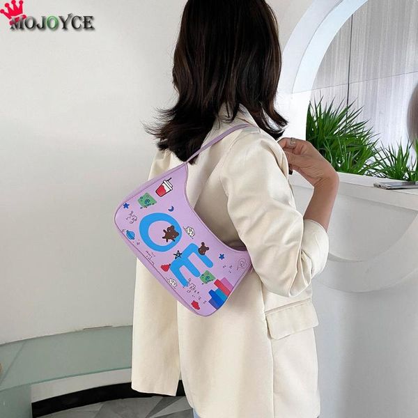 letter graffiti classic texture women handbag female creative design chic cartoon leather underarm shoulder tote bag
letter graffiti classic texture women handbag female creative design chic cartoon leather underarm shoulder tote bag