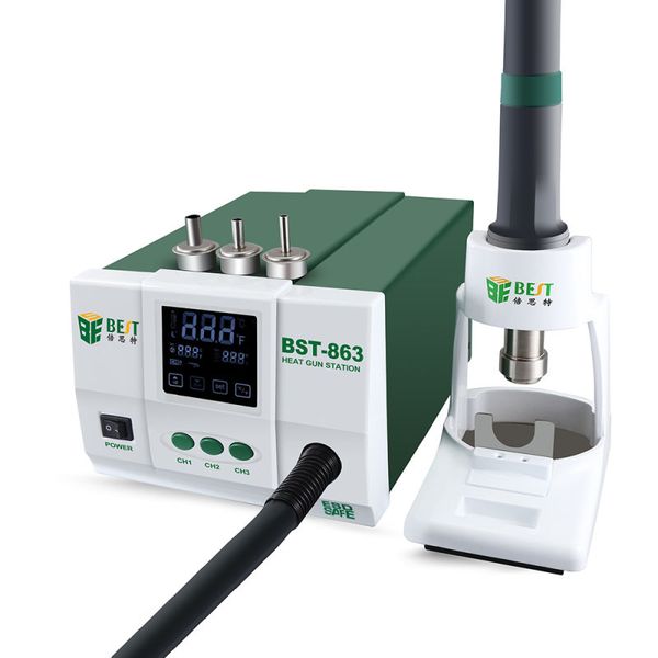 bst-863 1200w heat gun lead-mart touch screen control constant temperature lcd display air gun desoldering station
bst-863 1200w heat gun lead-mart touch screen control constant temperature lcd display air gun desoldering station