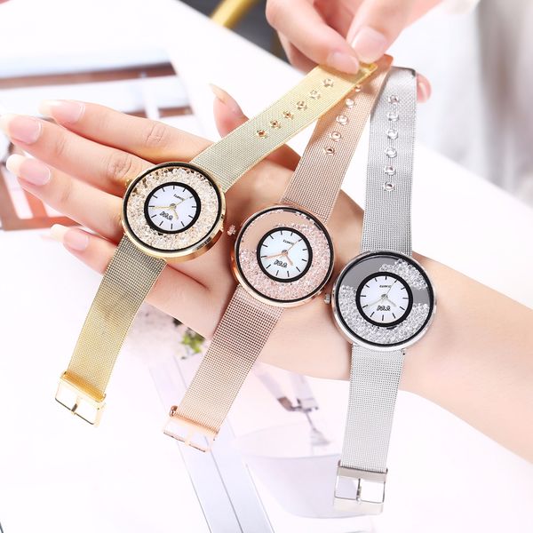 fashion women stainless steel mesh diamond watch casual ladies rhinestone watches ccq clock dropshipping, Slivery;brown
fashion women stainless steel mesh diamond watch casual ladies rhinestone watches ccq clock dropshipping, Slivery;brown