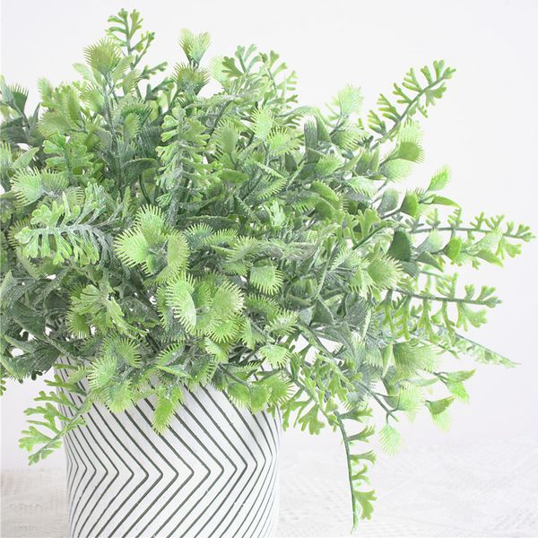 5 stems vivid greenery living room artificial plant office flocking bouquet indoor outdoor decorative mini leaves desk diy home
5 stems vivid greenery living room artificial plant office flocking bouquet indoor outdoor decorative mini leaves desk diy home