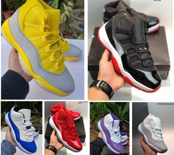 2020 new 11 11s mens basketball shoes metallic silver legend blue bred gym red concord 45 midnight navy men sport sneakers size 40-47
2020 new 11 11s mens basketball shoes metallic silver legend blue bred gym red concord 45 midnight navy men sport sneakers size 40-47