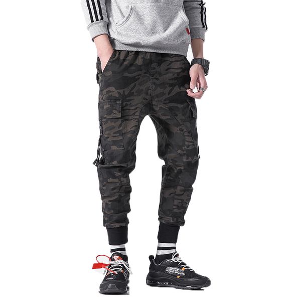 2019 spring summer men's camouflage pants men casual slim pencil long pant male army green trousers mens jogger pants, Black
2019 spring summer men's camouflage pants men casual slim pencil long pant male army green trousers mens jogger pants, Black