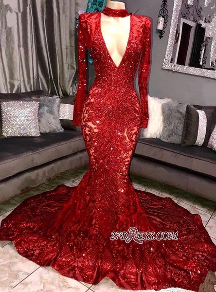 red royal blue 2019 gorgeous bling sequins prom dresses mermaid long sleeves evening dress women party gowns robes de soirée bc0842, Black
red royal blue 2019 gorgeous bling sequins prom dresses mermaid long sleeves evening dress women party gowns robes de soirée bc0842, Black
