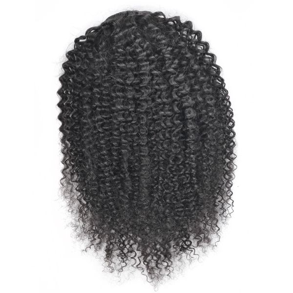 kinky curly ponytail human hairpiece 10a african human ponytail extension natural black 1b for black women 140g
kinky curly ponytail human hairpiece 10a african human ponytail extension natural black 1b for black women 140g