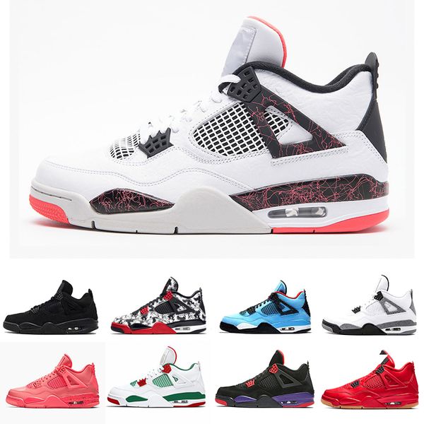 Hot Sale 4s Bred White Cement Cactus Jack Toro Bravo Athletic Basketball Shoes Men 4 Tattoo Fire Red Cool Grey Sneakers
Hot Sale 4s Bred White Cement Cactus Jack Toro Bravo Athletic Basketball Shoes Men 4 Tattoo Fire Red Cool Grey Sneakers
